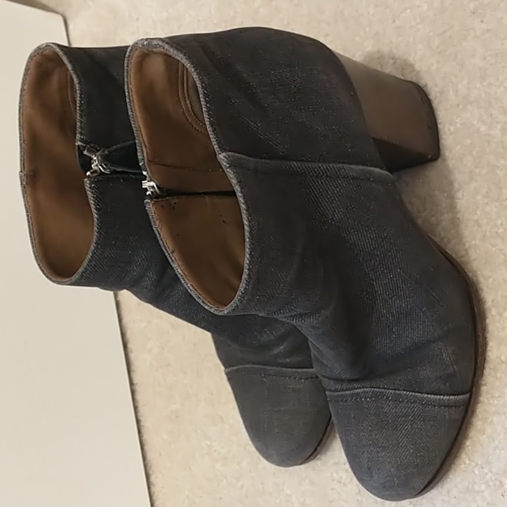 PRADA Denim Ankle Booties with Heel 👠 - Picture 2 of 4